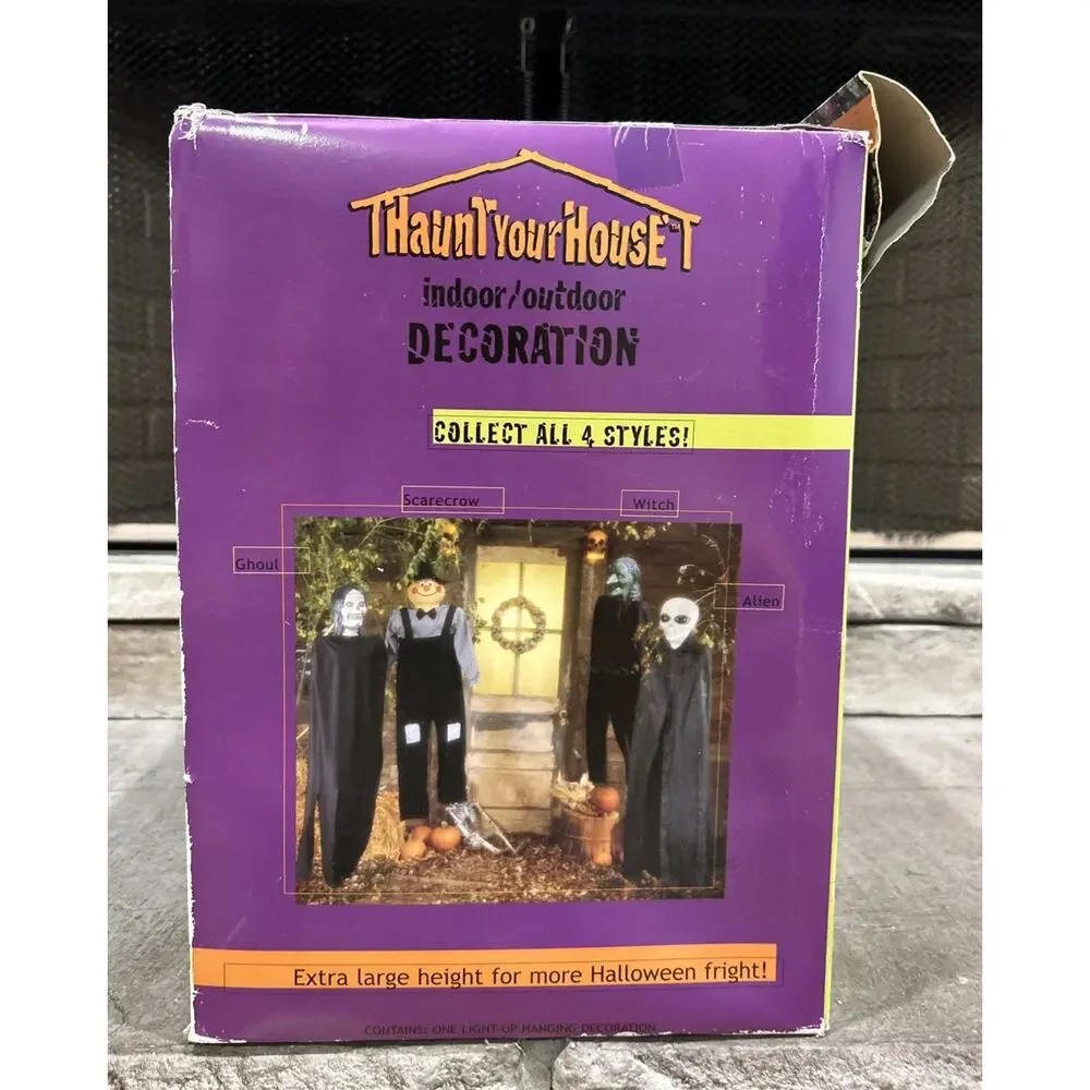 1999 The Paper Magic Group Alien Lights Up NIB Haunt Your House